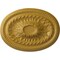 Ekena Millwork Saverne Ceiling Medallion, Hand-Painted Iridescent Gold, 18 1/2"W x 13 1/2"H x 1 7/8"P CM18SAIGS - alternate 1